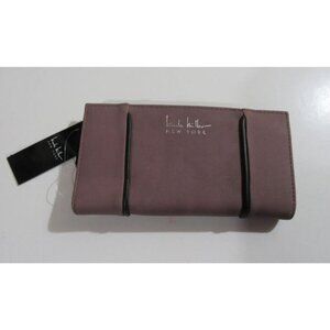 Nicole Miller Womens Nola Wallet NWT Twilight Mauve